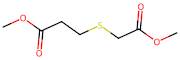 Methyl 3-((2-methoxy-2-oxoethyl)thio)propanoate