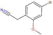 2-(4-Bromo-2-methoxyphenyl)acetonitrile