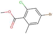 Methyl 4-bromo-2-chloro-6-methylbenzoate