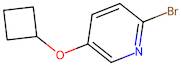 2-Bromo-5-cyclobutoxypyridine