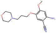 2-Amino-4-methoxy-5-(3-morpholinopropoxy)benzonitrile