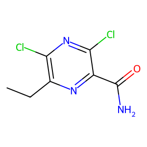 3,5-Dichloro-6-ethylpyrazine-2-carboxamide