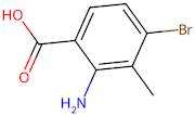 2-Amino-4-bromo-3-methylbenzoic acid