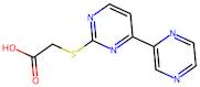 [(4-Pyrazin-2-ylpyrimidin-2-yl)thio]acetic acid