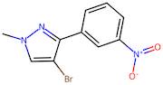 4-Bromo-1-methyl-3-(3-nitrophenyl)-1H-pyrazole