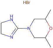 4-(4,5-Dihydro-1H-imidazol-2-yl)-2,6-dimethylmorpholine hydrobromide