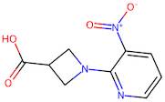 1-(3-Nitropyridin-2-yl)azetidine-3-carboxylic acid