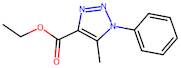 Ethyl 5-methyl-1-phenyl-1H-1,2,3-triazole-4-carboxylate