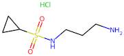 N-(3-Aminopropyl)cyclopropanesulfonamide hydrochloride