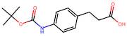 3-(4-tert-Butoxycarbonylamino-phenyl)propionic acid