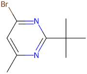 4-Bromo-2-(tert-butyl)-6-methylpyrimidine