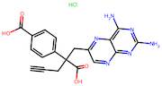 4-(2-Carboxy-1-(2,4-diaminopteridin-6-yl)pent-4-yn-2-yl)benzoic acid hydrochloride