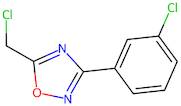 5-(Chloromethyl)-3-(3-chlorophenyl)-1,2,4-oxadiazole