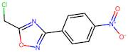 5-(Chloromethyl)-3-(4-nitrophenyl)-1,2,4-oxadiazole