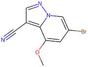 6-Bromo-4-methoxypyrazolo[1,5-a]pyridine-3-carbonitrile