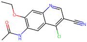 N-(4-Chloro-3-cyano-7-ethoxy-6-quinolinyl)acetamide