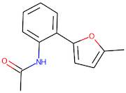 N-[2-(5-Methyl-2-furyl)phenyl}acetamide