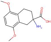 2-Amino-5,8-dimethoxy-1,2,3,4-tetrahydronaphthalene-2-carboxylic acid