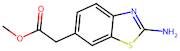 Methyl 2-(2-aminobenzo[d]thiazol-6-yl)acetate