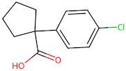 1-(4-Chlorophenyl)cyclopentane-1-carboxylic acid