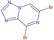 6,8-Dibromo-[1,2,4]triazolo[1,5-a]pyrazine