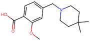 4-((4,4-Dimethylpiperidin-1-yl)methyl)-2-methoxybenzoic acid