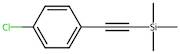 ((4-Chlorophenyl)ethynyl)trimethylsilane