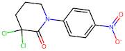 3,3-Dichloro-1-(4-nitrophenyl)piperidin-2-one