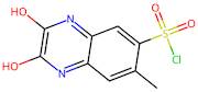 2,3-Dihydroxy-7-methylquinoxaline-6-sulfonyl chloride