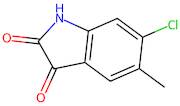 6-Chloro-5-methylindoline-2,3-dione