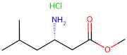 Methyl (S)-3-amino-5-methylhexanoate hydrochloride