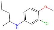 3-Chloro-4-methoxy-N-(pentan-2-yl)aniline