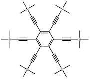 1,2,3,4,5,6-Hexakis((trimethylsilyl)ethynyl)benzene