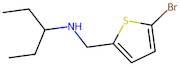 n-((5-Bromothiophen-2-yl)methyl)pentan-3-amine