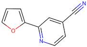 2-(Furan-2-yl)pyridine-4-carbonitrile