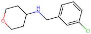 n-(3-Chlorobenzyl)tetrahydro-2h-pyran-4-amine