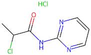 2-Chloro-N-(pyrimidin-2-yl)propanamide hydrochloride