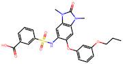 3-(N-(1,3-Dimethyl-2-oxo-6-(3-propoxyphenoxy)-2,3-dihydro-1H-benzo[d]imidazol-5-yl)sulfamoyl)benzo…