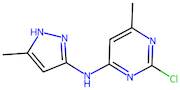 2-Chloro-6-methyl-N-(5-methyl-1H-pyrazol-3-yl)pyrimidin-4-amine