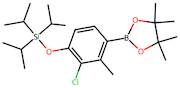 [2-Chloro-3-methyl-4-(4,4,5,5-tetramethyl-1,3,2-dioxaborolan-2-yl)phenoxy]triisopropylsilane