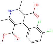 4-(2,3-Dichlorophenyl)-5-(methoxycarbonyl)-2,6-dimethyl-1,4-dihydropyridine-3-carboxylic acid