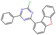 2-Chloro-4-(1-dibenzofuranyl)-6-phenyl-1,3,5-triazine