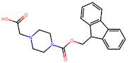 2-(4-(((9H-Fluoren-9-yl)methoxy)carbonyl)piperazin-1-yl)acetic acid