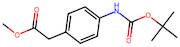 Methyl 2-(4-((tert-butoxycarbonyl)amino)phenyl)acetate