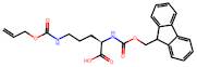 (R)-2-((((9H-Fluoren-9-yl)methoxy)carbonyl)amino)-5-(((allyloxy)carbonyl)amino)pentanoic acid