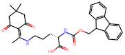 (S)-2-((((9H-Fluoren-9-yl)methoxy)carbonyl)amino)-5-((1-(4,4-dimethyl-2,6-dioxocyclohexylidene)eth…