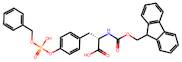 (2S)-2-((((9H-Fluoren-9-yl)methoxy)carbonyl)amino)-3-(4-(((benzyloxy)(hydroxy)phosphoryl)oxy)pheny…