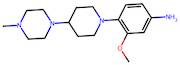 3-Methoxy-4-[4-(4-methylpiperazin-1-yl)piperidin-1-yl]aniline