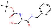 tert-Butyl (R)-(1-(benzylamino)-3-hydroxy-1-oxopropan-2-yl)carbamate