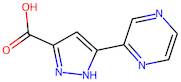 5-(Pyrazin-2-yl)-1H-pyrazole-3-carboxylic acid